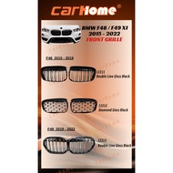 BMW F48 / F49 X1 2015 - 2022 Front Grille Body Kit Kidney Grilles Dual Slats Gloss Black BODYKIT