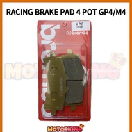 DISC BRAKE PAD GP4 M4 M5 4 POT CALIPER BRAKE PAD LINING PAD BREAK DISC PAD DISK PED GP4 PAD DISC DIS