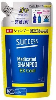 花王Success 藥用洗髮露 清涼補充裝 320ml