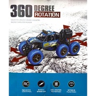 Mainan Anak Cowok Mobil Jeep Remote Kontrol Incredible Off Road 6 Roda ada Asap Skala 1 : 6
