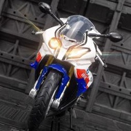 1:12仿真寶馬S1000 RR摩托車模型男孩機車擺件品送禮物收藏品