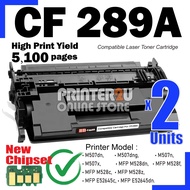 2x Compatible to H* 89A CF289A CF289A CF289X CF 289X LaserJet Pro ENTERPRISE M507dn 507dng M507n M50