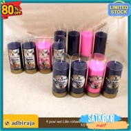 UNGU LILIN Up To 70% Discount Advent Prayer Candles Purple Pink Spiritual Candles Christmas Mass 10 