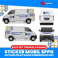 GRANMAX MBG Car Stickers, Free Nutritious Eating | ONE SET JUST INSTALL | Free Eating Stickers Free 