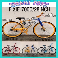 BASIKAL FIXIE 700C / 29INCH BASIKAL REMAJA BASIKAL BUDAK BASIKAL TAYAR NIPIS BASIKAL RACING ROAD BIK