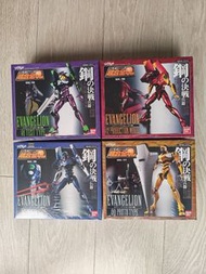 Bandai EVA 新世紀福音戰士超合金魂GX-14-GX17共4隻