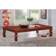 Yi Success Full Solid Japanese Table / Meja Jepun Kayu Getah / Meja Jepun Solid Wood / Full Solid Wo