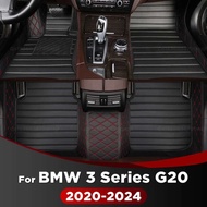 RHD For BMW 3 Series G20 316i 318i 320i 325i 328i 330i 335i 2020-2024Car Floor Mats Auto Foot Pads C