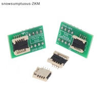 [snowsumptuous] DFN8 WSON8 MLF8 MLP8 QFN8 to DIP8 Adapter 6*5mm 6*8 IC Chips Socket For CH341A TL866