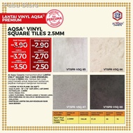 ✜◘Aqsa Vinyl Square Tiles 2.5mm Flooring Lantai Mozek Murah High Quality Free Postage