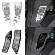 Car Audio Speaker Cover Trim A-pillar Air Outlet Dust Cover Vent Frame Decorative Stickers For BMW I