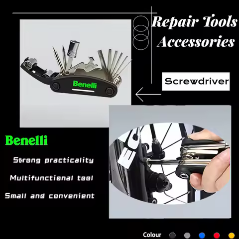 Motorcycle CNC Portable Tool Repair Screwdriver Set For BENELLI 502C 752S TRK 702 702X 502 502X 251 