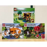 LEGO Minecraft 21241 21178 21179 Misb