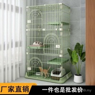 Household Cat Cat Villa Toilet Cat Free Space Indoor House Oversized House with Cat Cat Small Cage 3