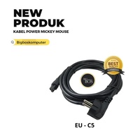 KABEL POWER C15 MICKEY MOUSE for Laptop / Komputer panjang 3M High Quality