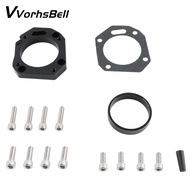 Car Replacement Part Dual Throttle Body Kit Adapter Aluminum For RBC RRC K20 K24 K20Z1 K20A1 K20A2 K