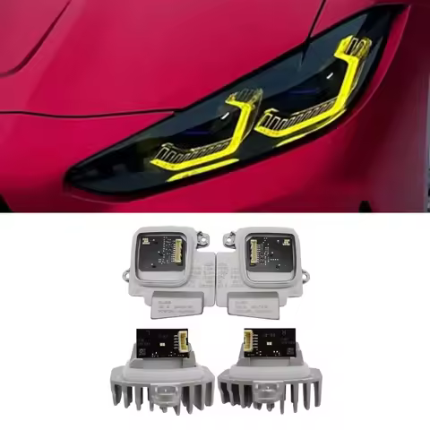 G82 Yellow Lemon DRL LED Modules For 2021 2022 BMW M3 M4 G22 G23 G26 G80 G83 430i M440i Laser Headli