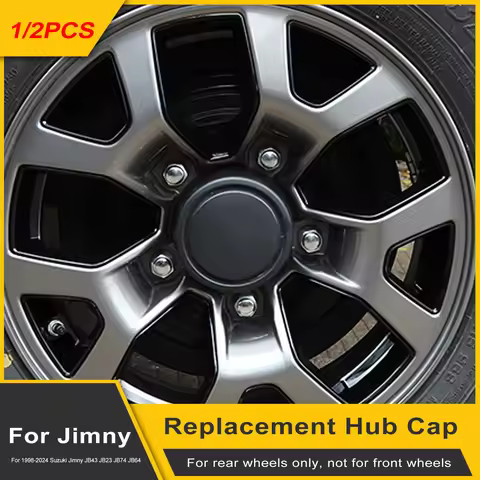 Decoration Wheel Center Cap Push Center Hub Cap for SUZUKI Jimny JB43 JB23 JB74 JB64 1998-2024 Car R