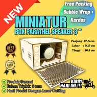 Miniature 3 Inch Parallel Speaker Box