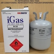 NEW FREON IGAS R32 REFRIGERANT 9.5 KG / R 32 9.5KG