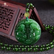 Luckybabys> Fashion Classic Natural Chinese Agate Pendant Jade Necklace Charm For Women Men Jewelry 