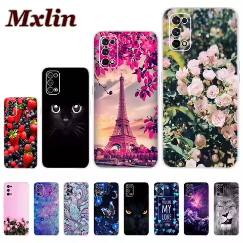 For Realme 7 Pro Case Fashion Phone Cover Soft Back Cases for OPPO Realme7 Pro Silicone Case Realme 