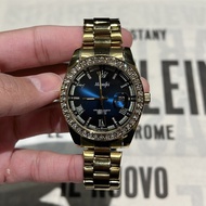 Laojia Log Series Dual Calendar DD Brown Rock Sugar Diamond Diamond Ring Diamond Automatic Mechanica