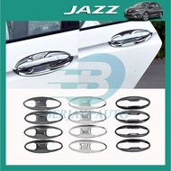 Honda Jazz Fit GK GK5 T5A 3rd Outer Carbon Handle Carbon Fiber Door Handle Protector 2014 - 2024 Jazz GK Berjaya Auto