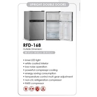 Dekka 2 Doors Refrigerator | Peti Sejuk 2 Pintu 117L RFD168