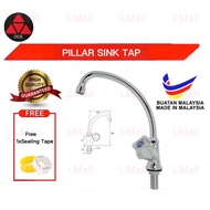 SEMENYIH DOE Kitchen Pillar Sink Taps Pillar Mounted Sink Tap (DE115A)