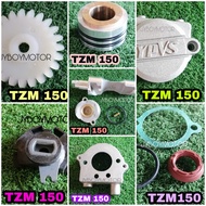 YAMAHA TZM 150 POWER VALVE SEAL COMPONENT PARTS HIGH QUALITY ( PVS GASKET / COVER PVS / INNER COVER 