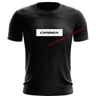 Polyester / Cotton Orbea Bicycle LOGO Custom Tshirt Tee Shirt BLACK COLOR (S-3XL)