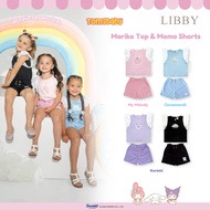 [TOMS] LIBBY SANRIO - Mariko Top & Momo Short | Kirei Tee & Megumi Skort | GIRLS' SUITS | T-SHIRT TO