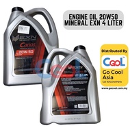 ENGINE OIL 20W50 MINERAL EXN 4 LITER