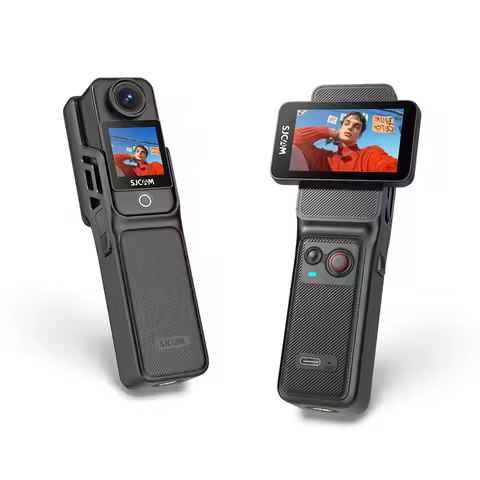 SJCAM C400 4K Detachable Pocket Action Camera with Wireless Handheld Controller,2.29" Rotatable Touc