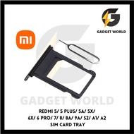 GADGET WORLD SIM Card Tray for REDMI 5/ 5 Plus/ 5A/ 5x/ 6x/ 6 Pro/ 7/ 8/ 8A/ 9A/ S2/ A1/A2/10C