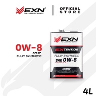 EXN Lube Extentios 0W-8 Hybrid Fully Synthetic Engine Oil API SP - SIRIM Certified