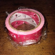 MERAH [DOZEN] CLOTH TAPE RED CLOTH TAPE 48MM LASTING LINEN CLOTH TAPE/ LASTING RED TAPE 48MM LASTING