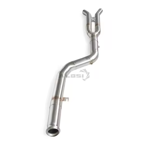 Custom Exhaust mid pipe for BMW X3 X4 G03 G04 B58 3.0T 2018-2023 high-performance exhaust pipe 89MM 