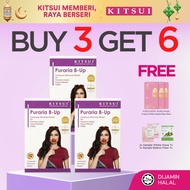 [BUY 3 GET 6] KITSUI Puraria B UP x3 [FREE 1x Belloss Fiber 1's + 2x Whitie Snow 1's] Supplement