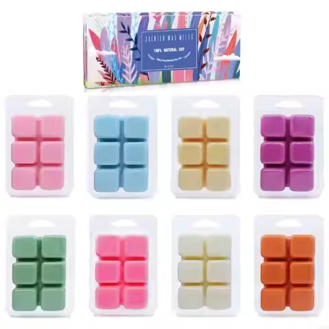 Valentines Day Wax Melts Wax Cubes for Halloween, Christmas Mothers Day 8Packs