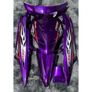 5vv mio1 2holes indo fairings set (Flame Dark Violet)