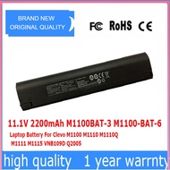 M1100BAT-3 M1100-BAT-6 Laptop Battery For Clevo M1100 M1110 M1110Q M1111 M1115 VNB109D Q2005