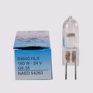 ⭐For 1pcs OSRAM HLX 64640 24V 150W FCS G6.35 Xenophot Halogen Lamp,HLX64640 24V150W NAED 54263 Proje
