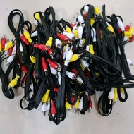 3 RCA to 3 RCA Cable / RCA-RCA Video Cable / 3 RCA (PJ) Cable 1M Non Packing