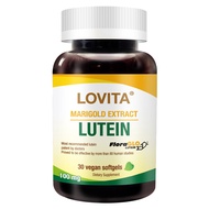 LOVITA LOVITA Patented Lutein 20mg (30 Capsules) Free Type Easy Absorb FloraGLO Patented Calendula E