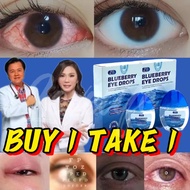 【BUY 1 TAKE 1】Original Blueberry Eye Drops Effective Relief Eyes Fatigue Dry Eyes Itchy Eyes Glaucom