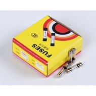 Glass Fuse Tube 5 * 20MM F10A Quick Break 250V Glass Tube Fuse f10a Fuse 5 * 20mm