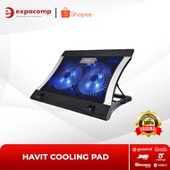 Havit Cooling Pad Cool Pad Cool Pad Coolpad Laptop HV-F2051 2Fan