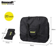Rhinowalk 16" 20" Folding Bike Carry Bag Portable Foldable Bicycle Carrying Bag Cycling Bike Transport Case Travel Bycicle Accessories